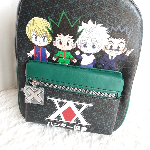 hunter x hunter chibi group mini backpack – Alicia's Anime Hunter X Hunter Mini Backpack